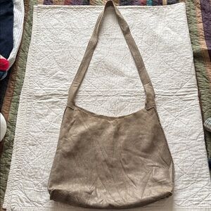 Leather Slouchy Crossbody Sling